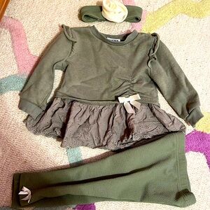 Blueberi boulevard girls sz 24 months 3 piece set!